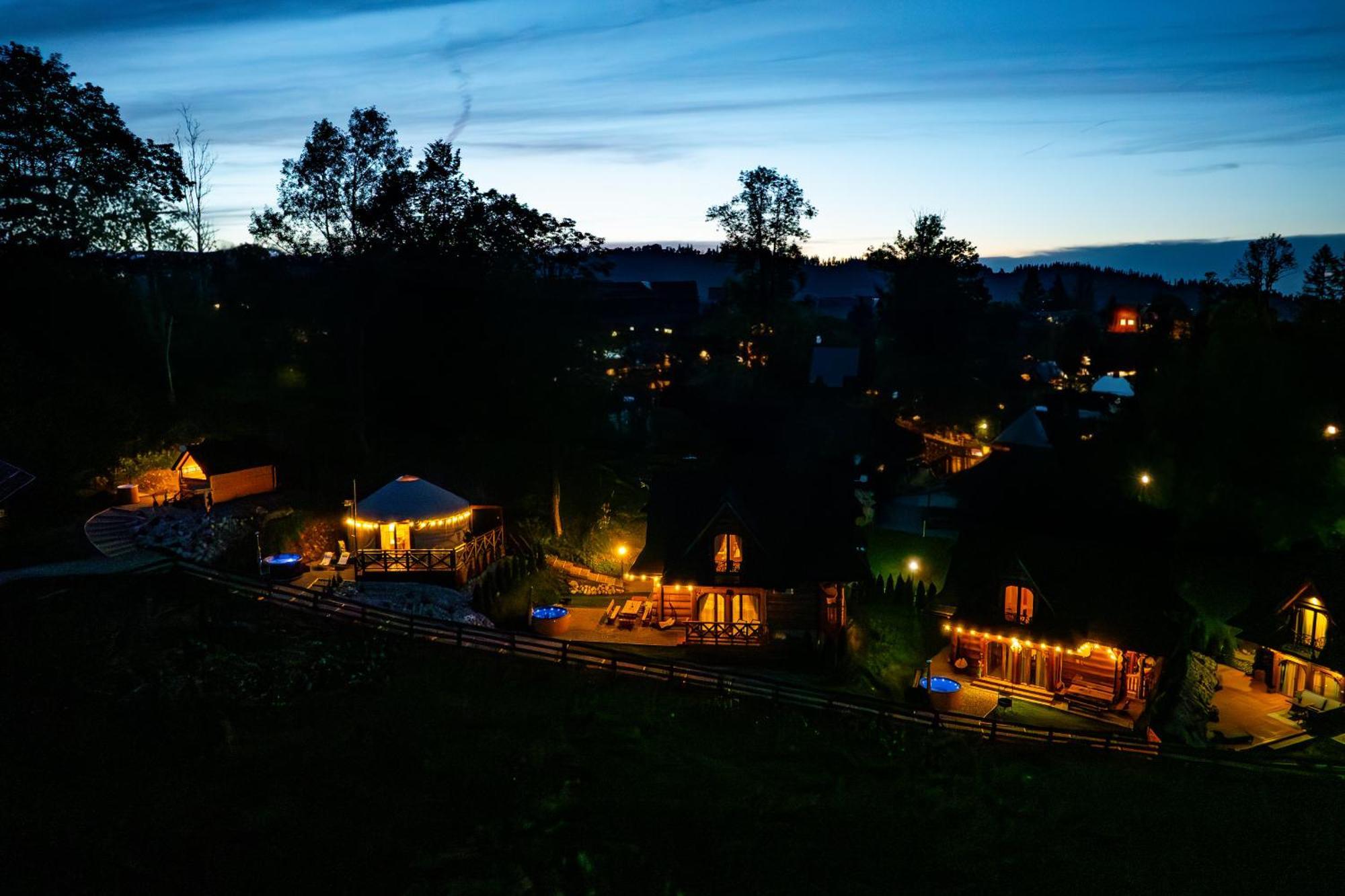 Jurta Na Wypasie - Luksusowy Namiot Z Widokiem Na Gory - Jacuzzi, Sauna, Split Ac, Private, Star View Zakopane Eksteriør billede