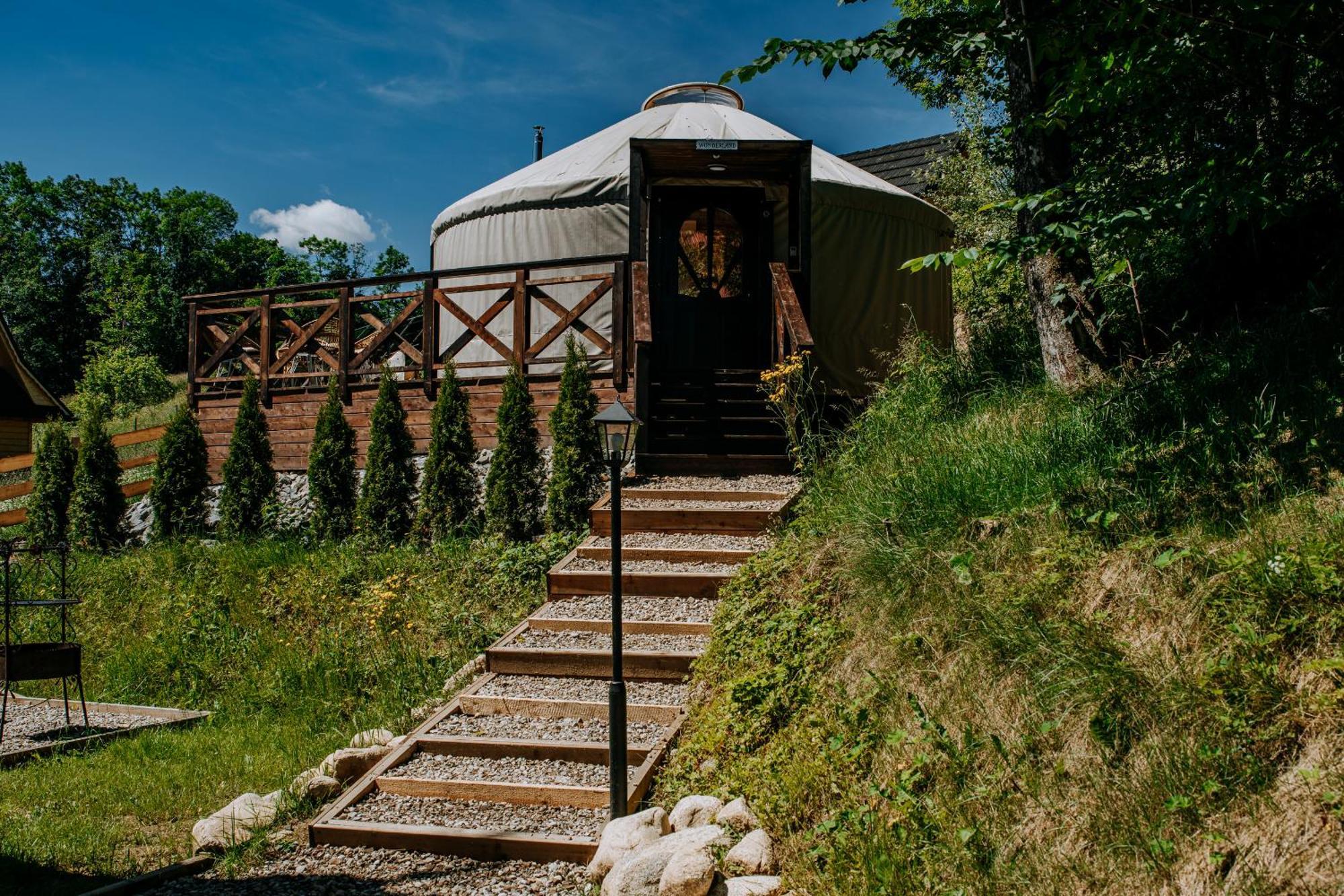 Jurta Na Wypasie - Luksusowy Namiot Z Widokiem Na Gory - Jacuzzi, Sauna, Split Ac, Private, Star View Zakopane Eksteriør billede
